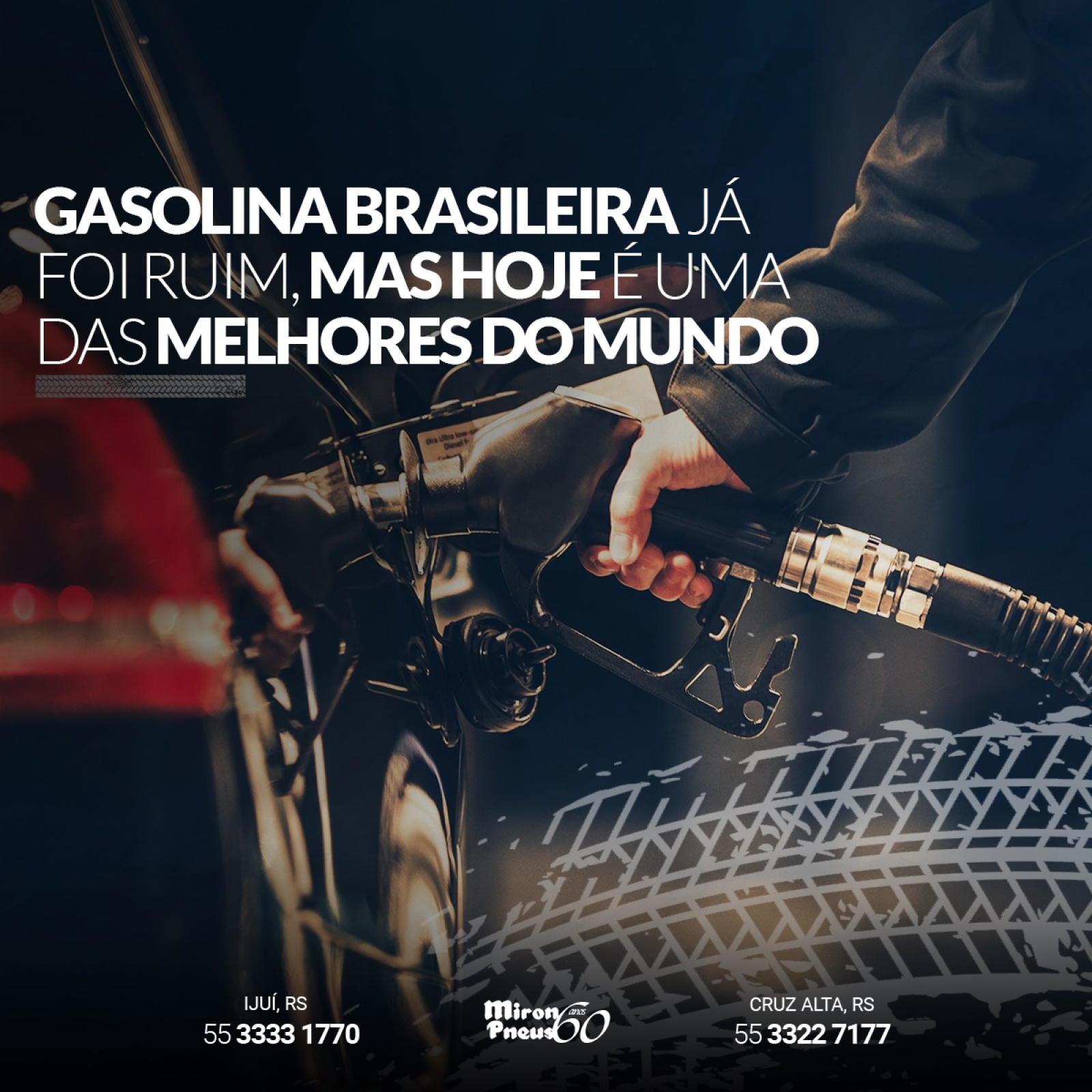 Gasolina brasileira já foi ruim, mas hoje é uma das melhores do mundo