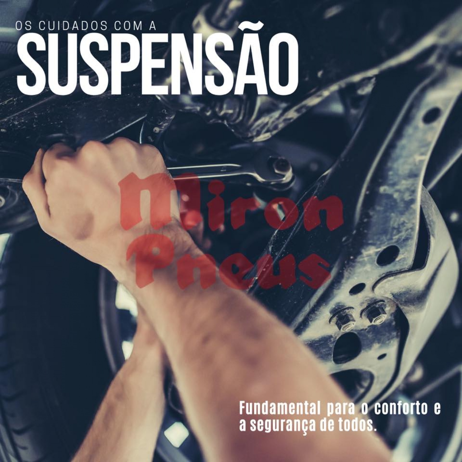 Cuidados com a suspensão 