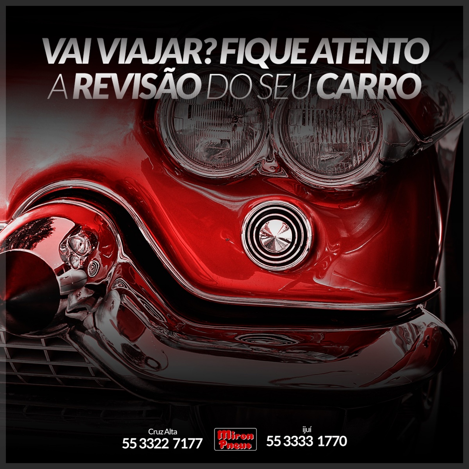 Vai viajar? Fique atento a revisão do seu carro