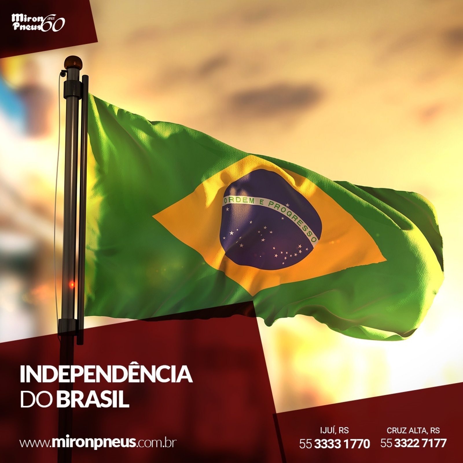 Feliz dia da Independência do Brasil