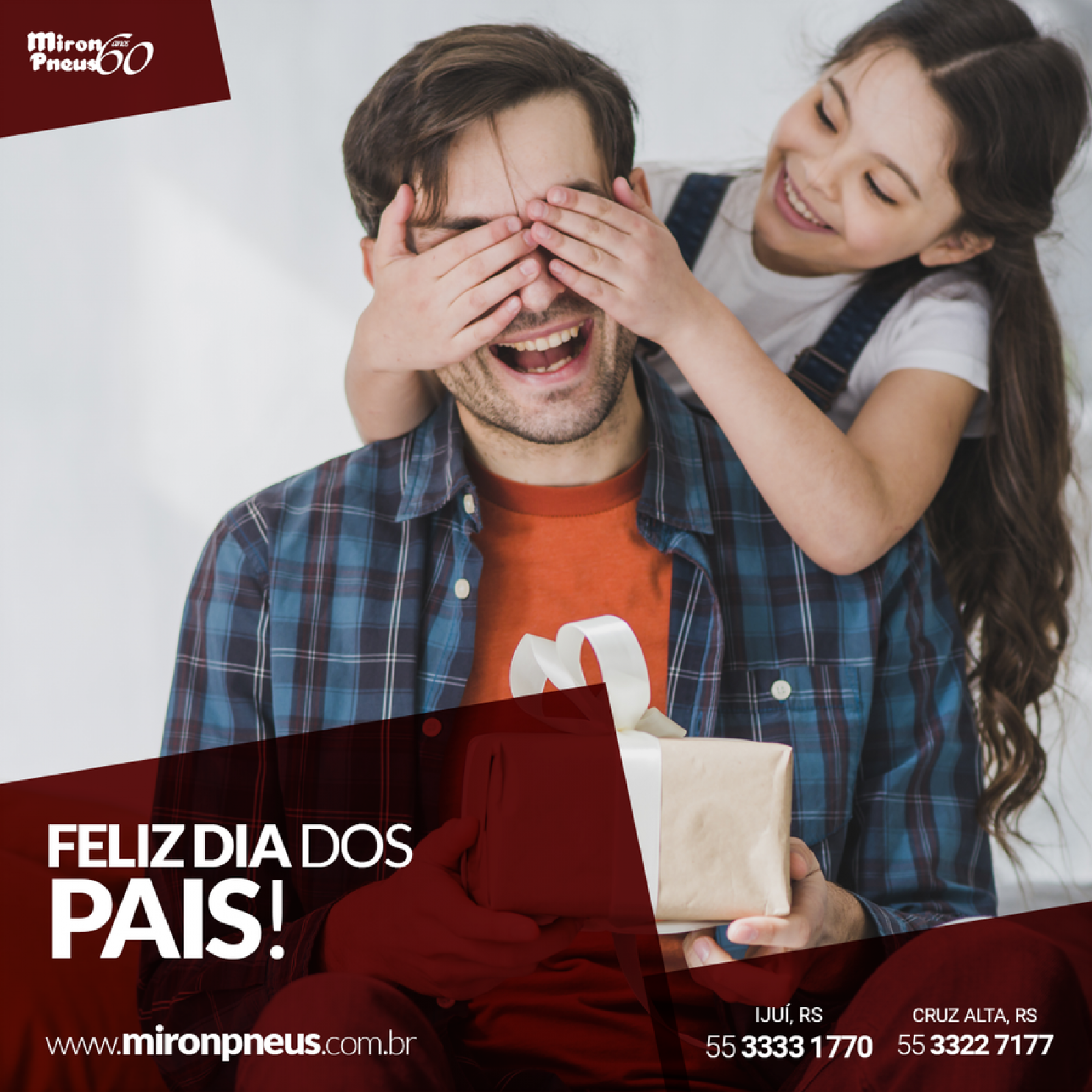 Feliz dia dos pais!