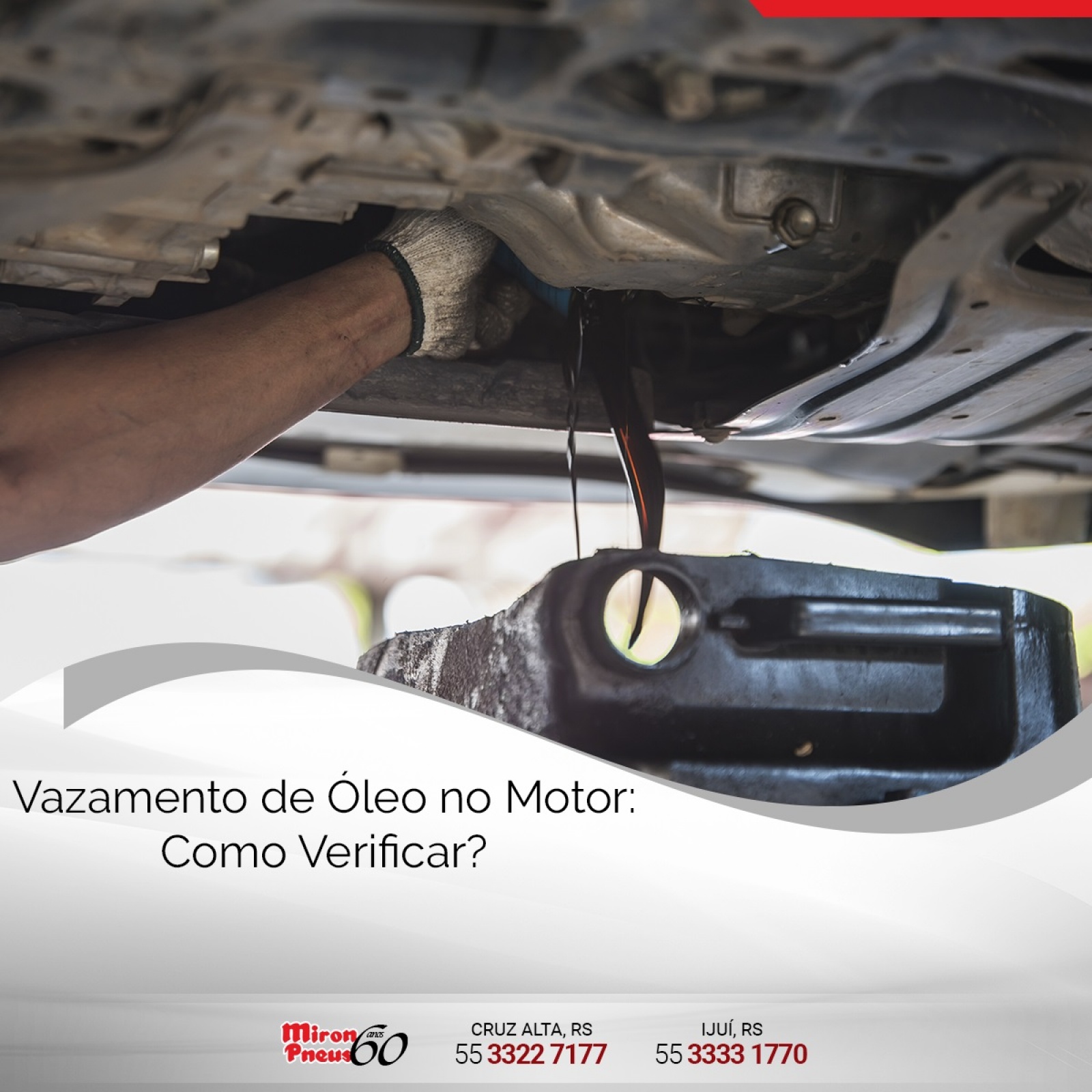 Vazamento de Óleo no Motor: Como Verificar?