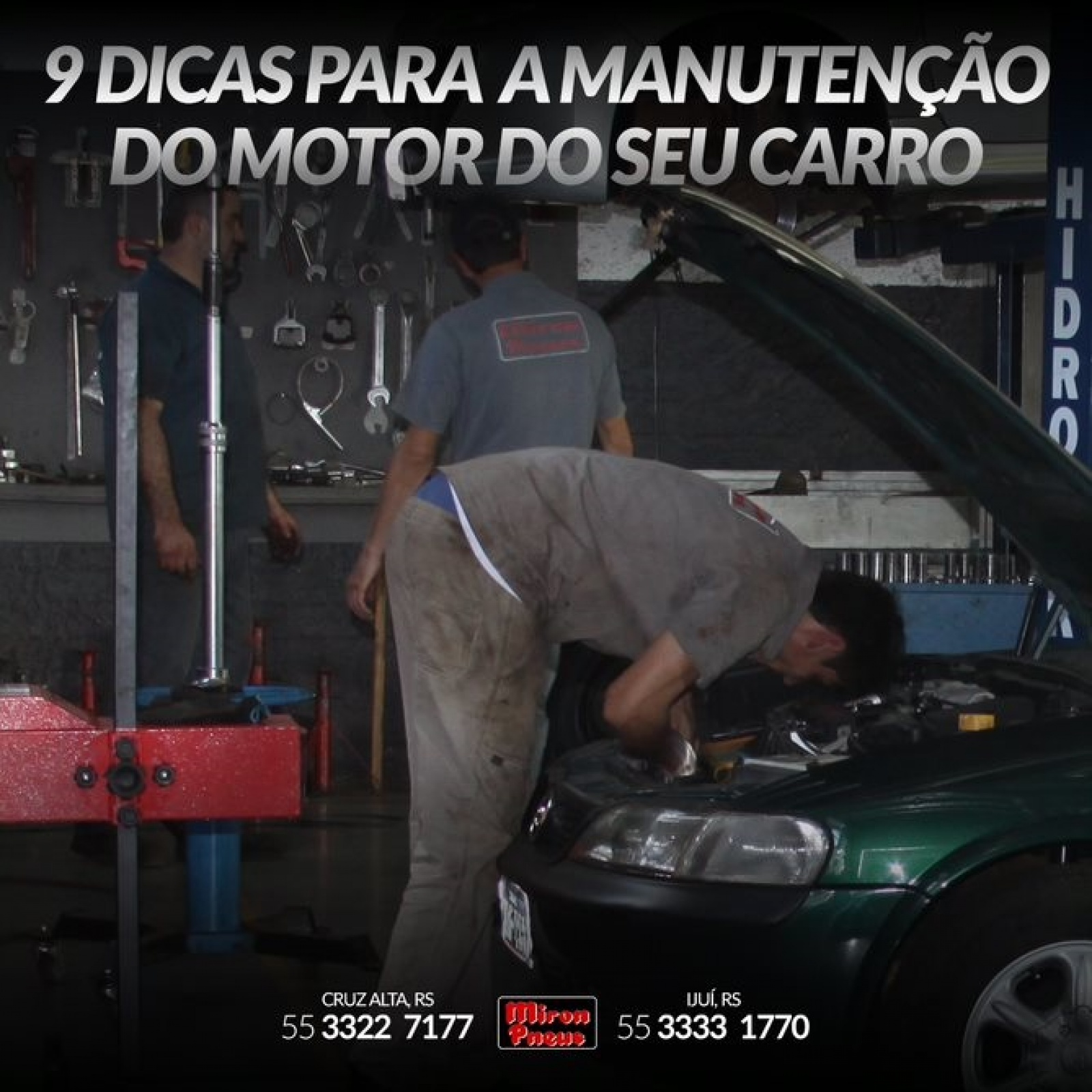 9 dicas para cuidar da manutenção do motor do seu carro