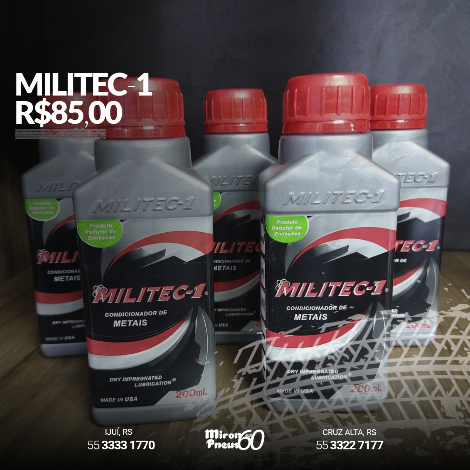 Militec-1 Condicionador de Metais 