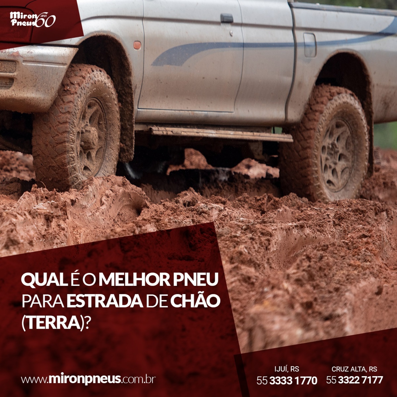 Qual é o melhor pneu para estrada de chão (terra)?