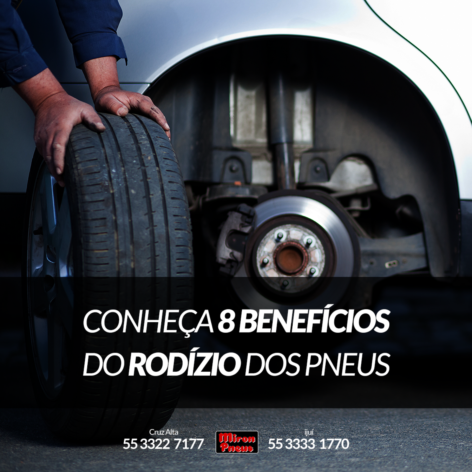 Conheça 8 benefícios do rodízio dos pneus