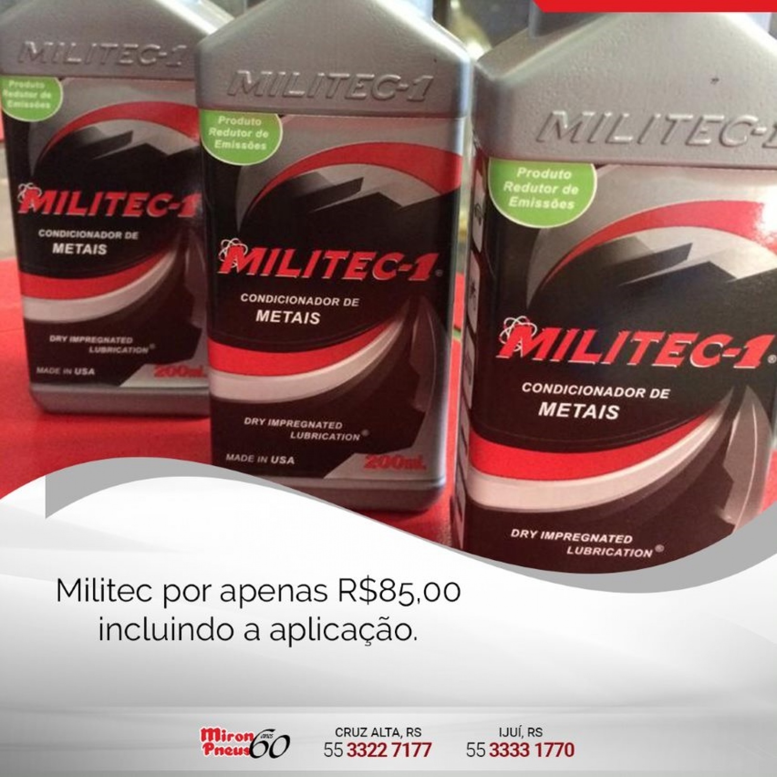 Militec-1 Condicionador de Metais 