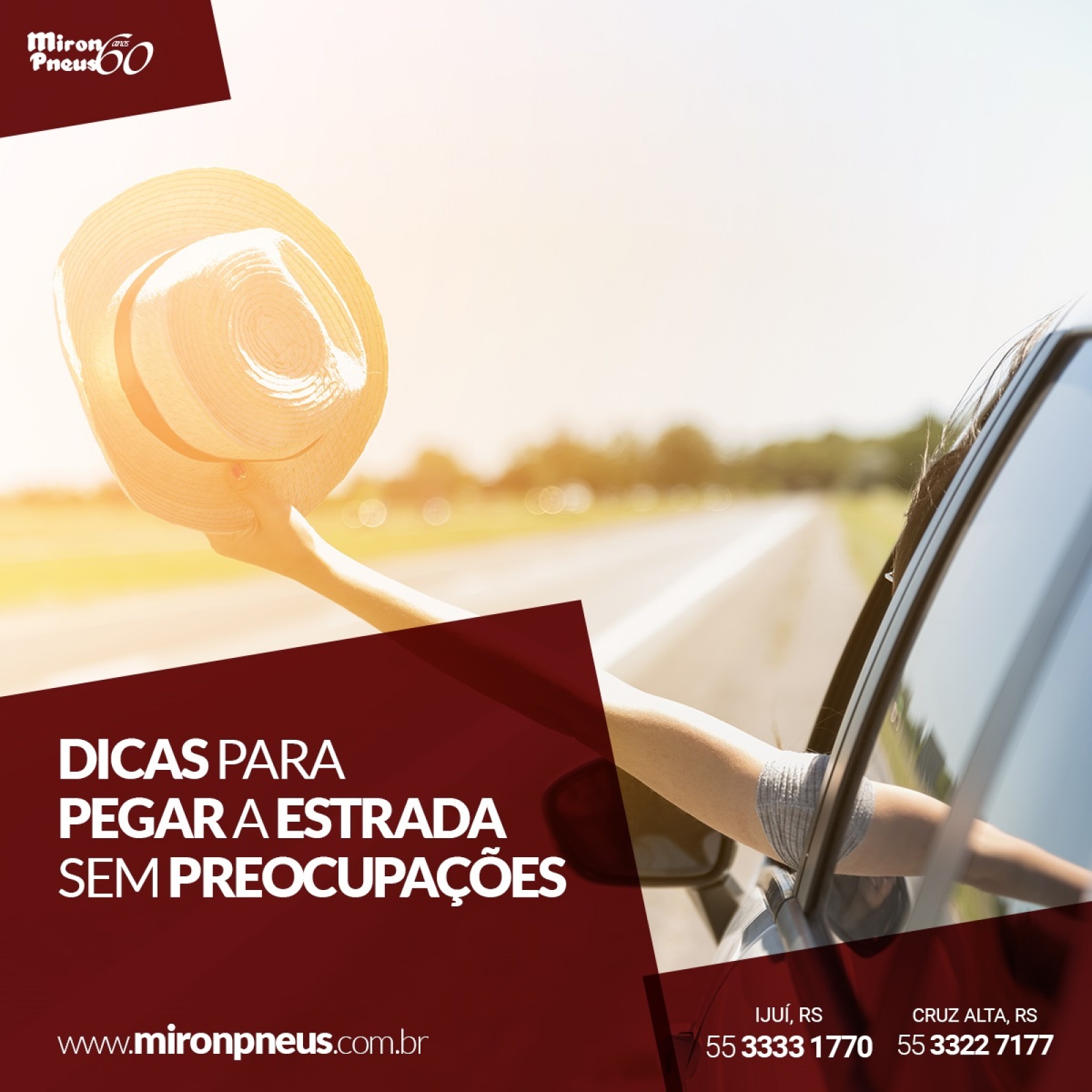 Dicas para pegar a estrada sem preocupações