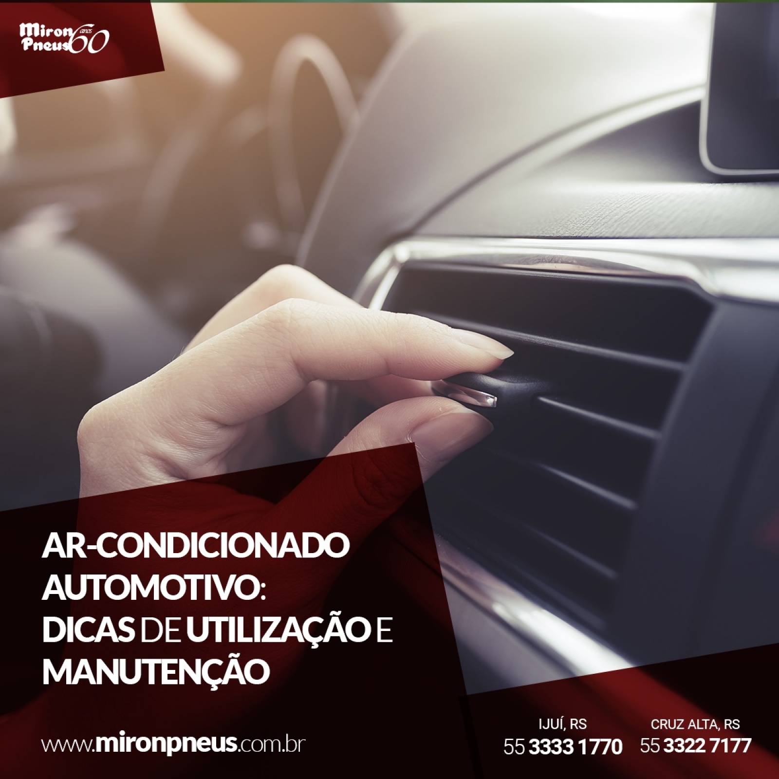 Ar-condicionado automotivo: dicas de utilização e manutenção