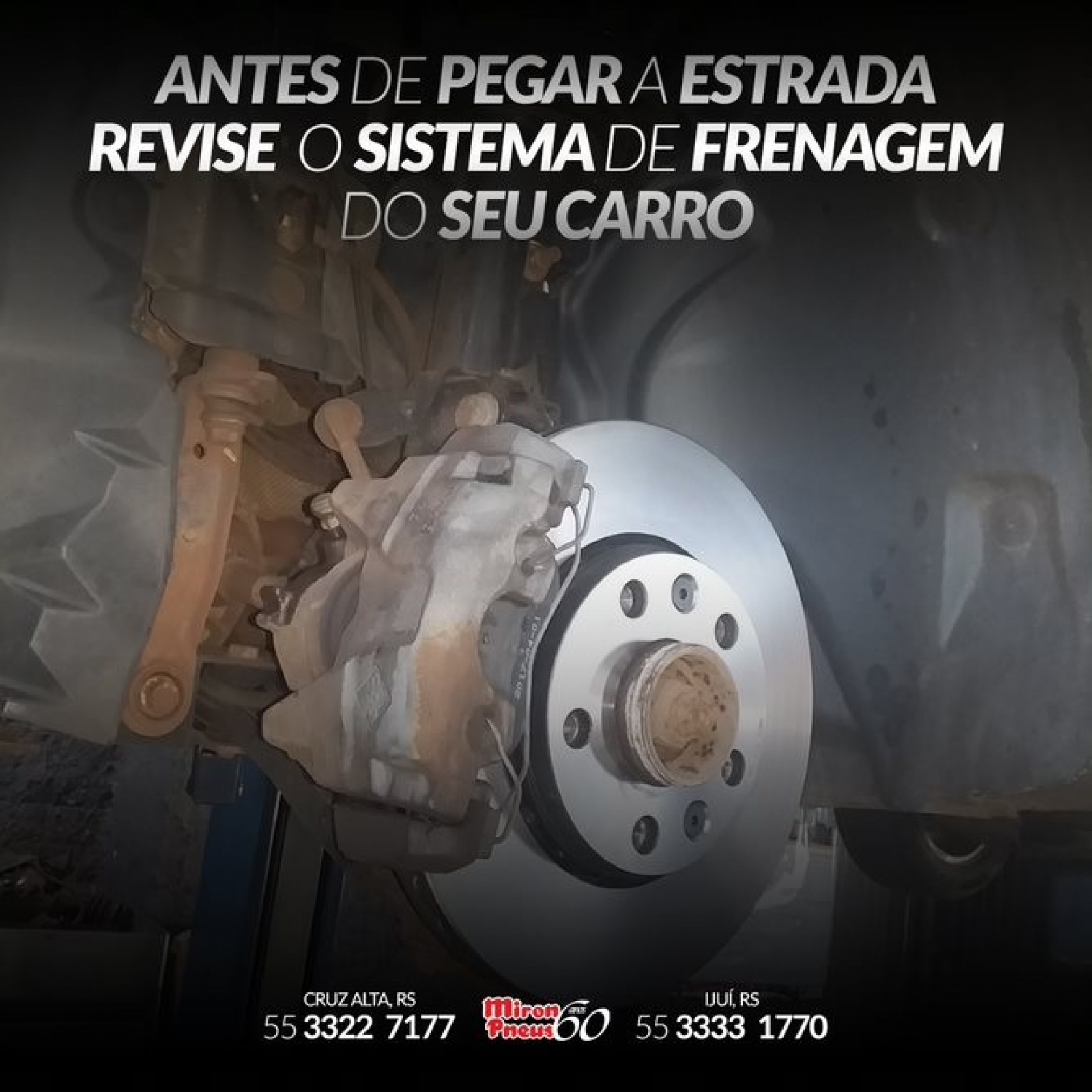 Revise o sistema de frenagem do seu carro! 