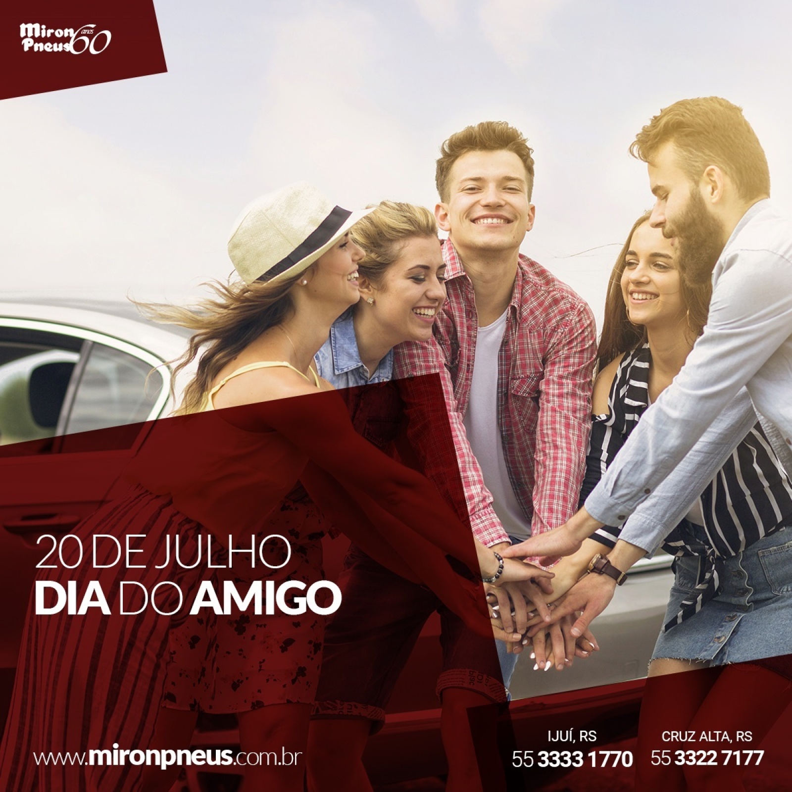 Feliz Dia do Amigo!