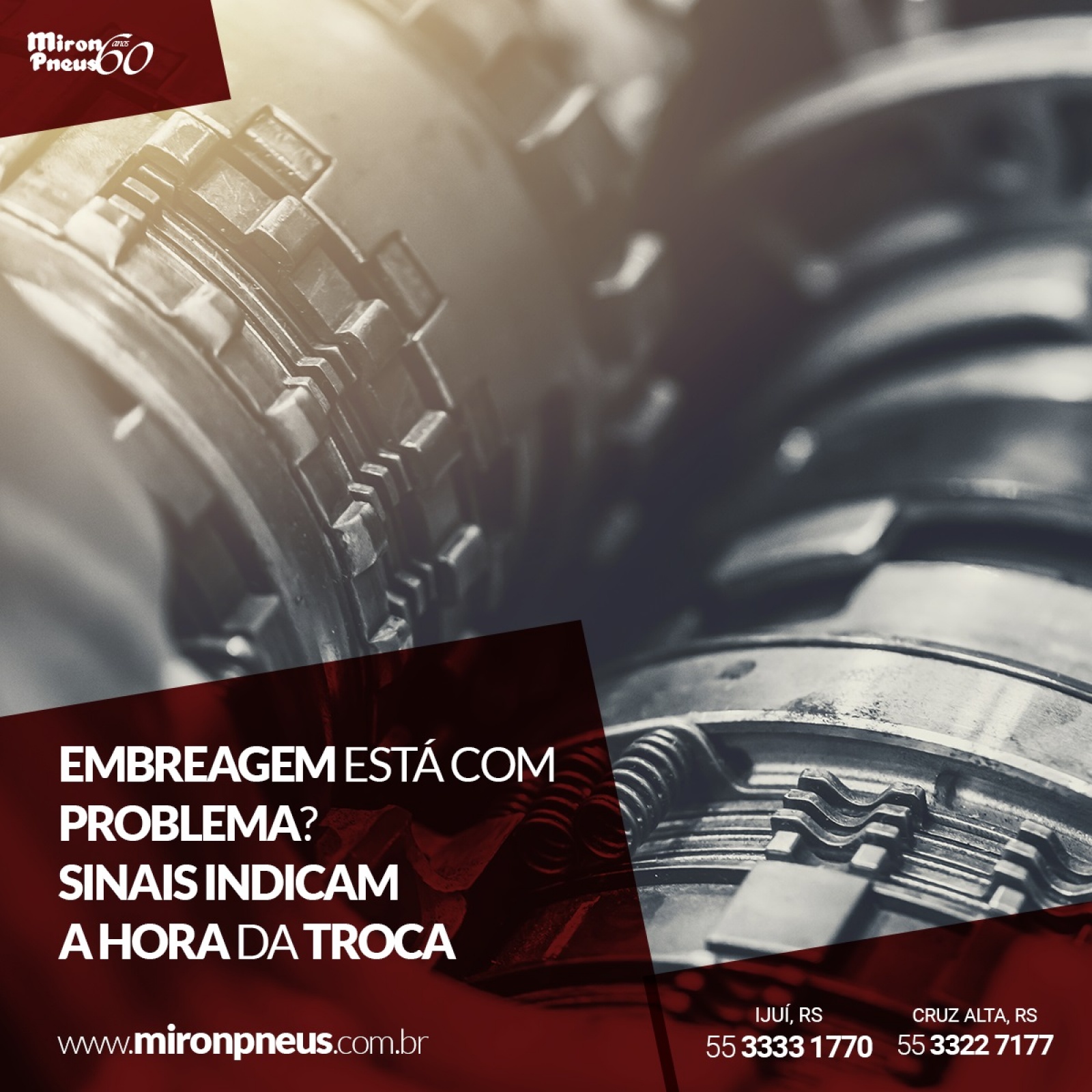 Embreagem está com problema? Sinais indicam hora da troca