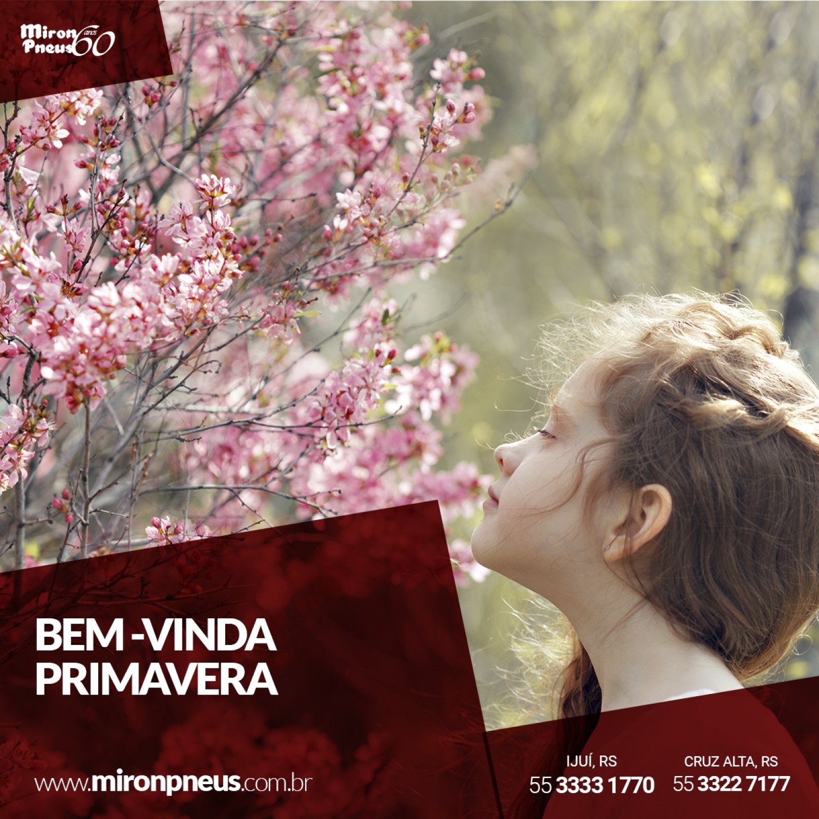 Bem-vinda Primavera!