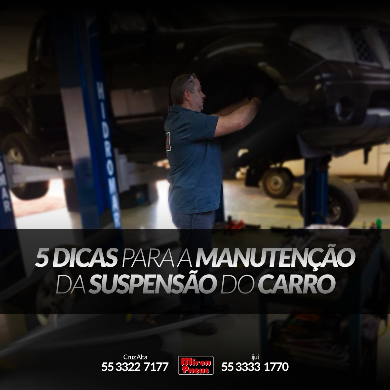 5 Dicas para a Manutenção da Suspensão do Carro 