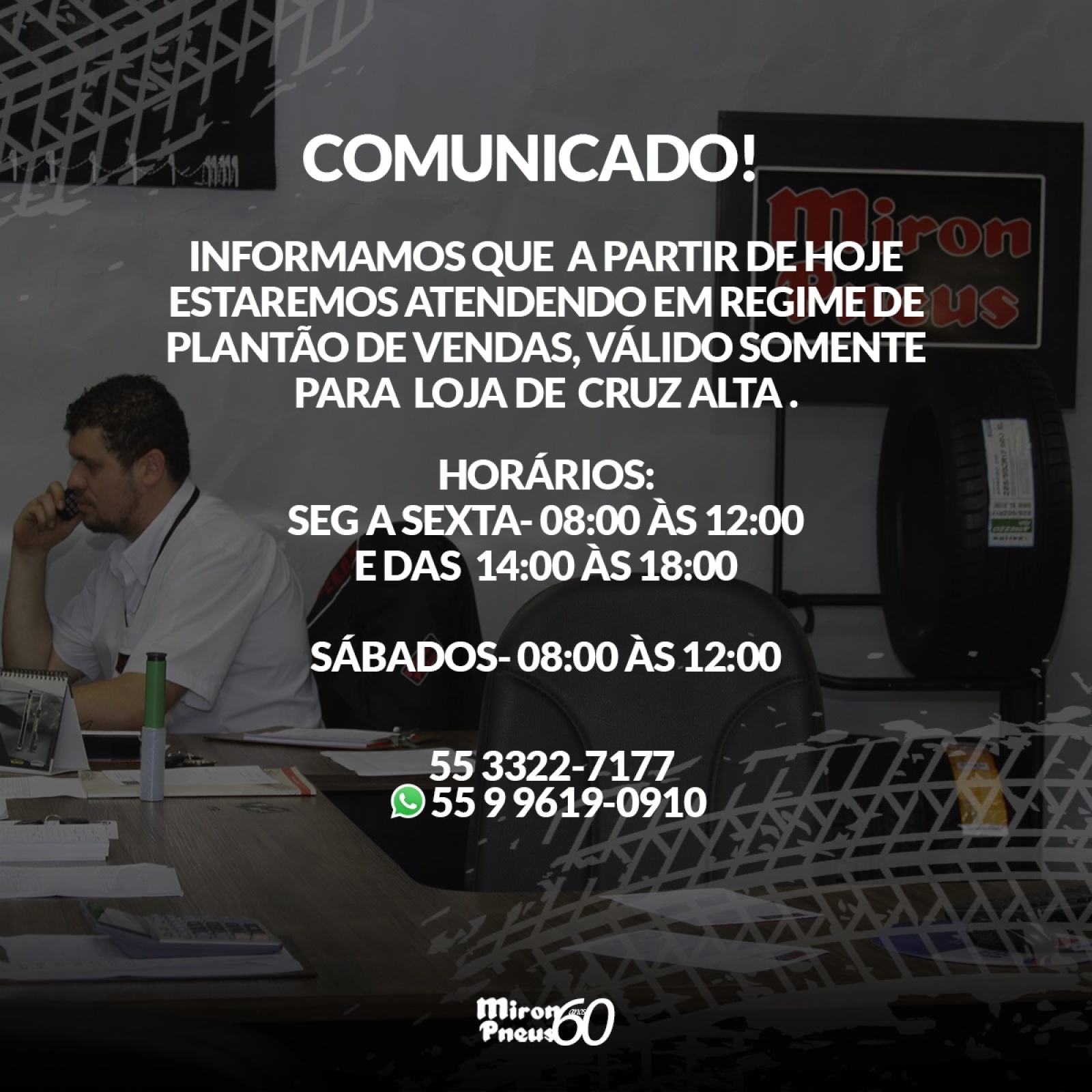 Comunicado!