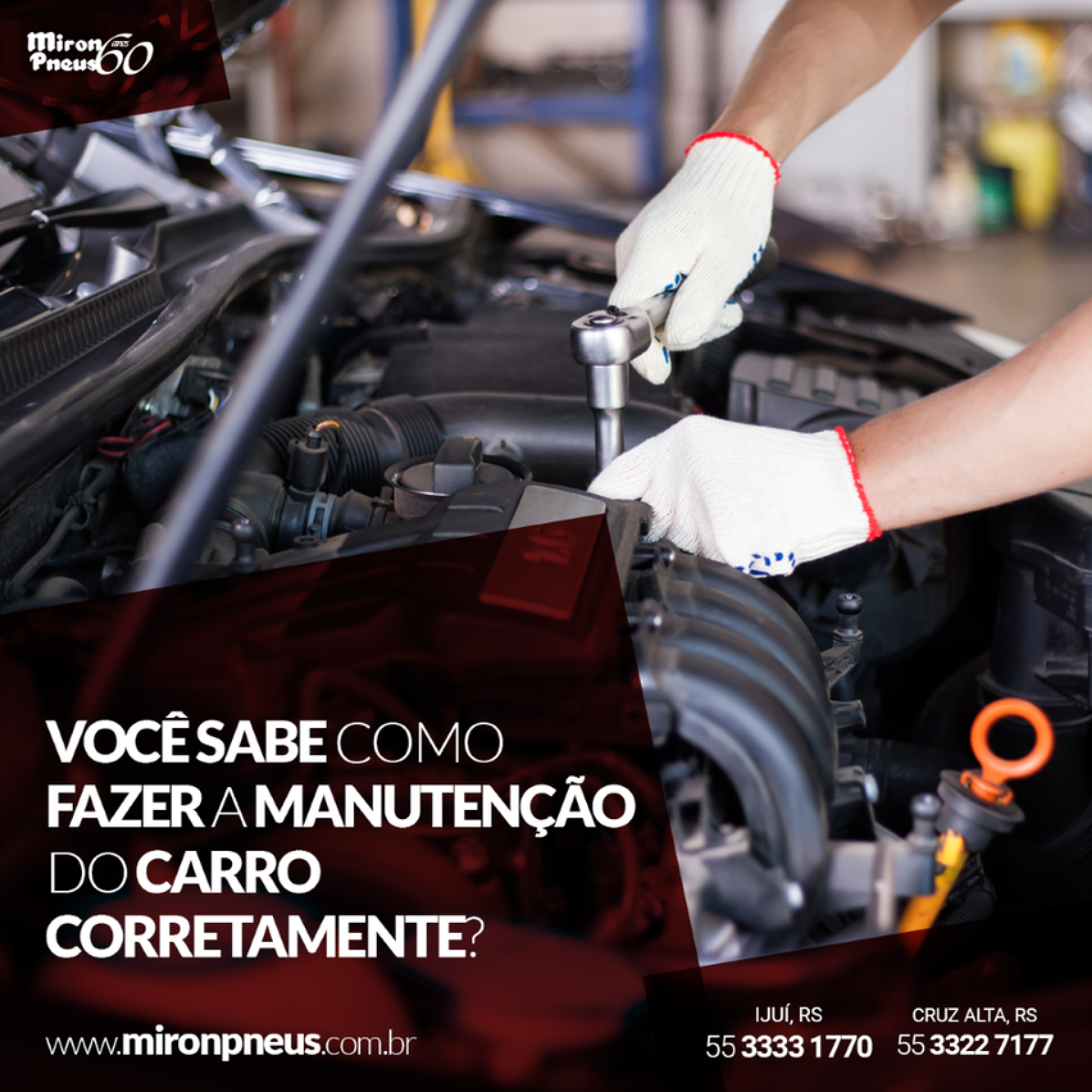 Você sabe como fazer a manutenção do carro corretamente?