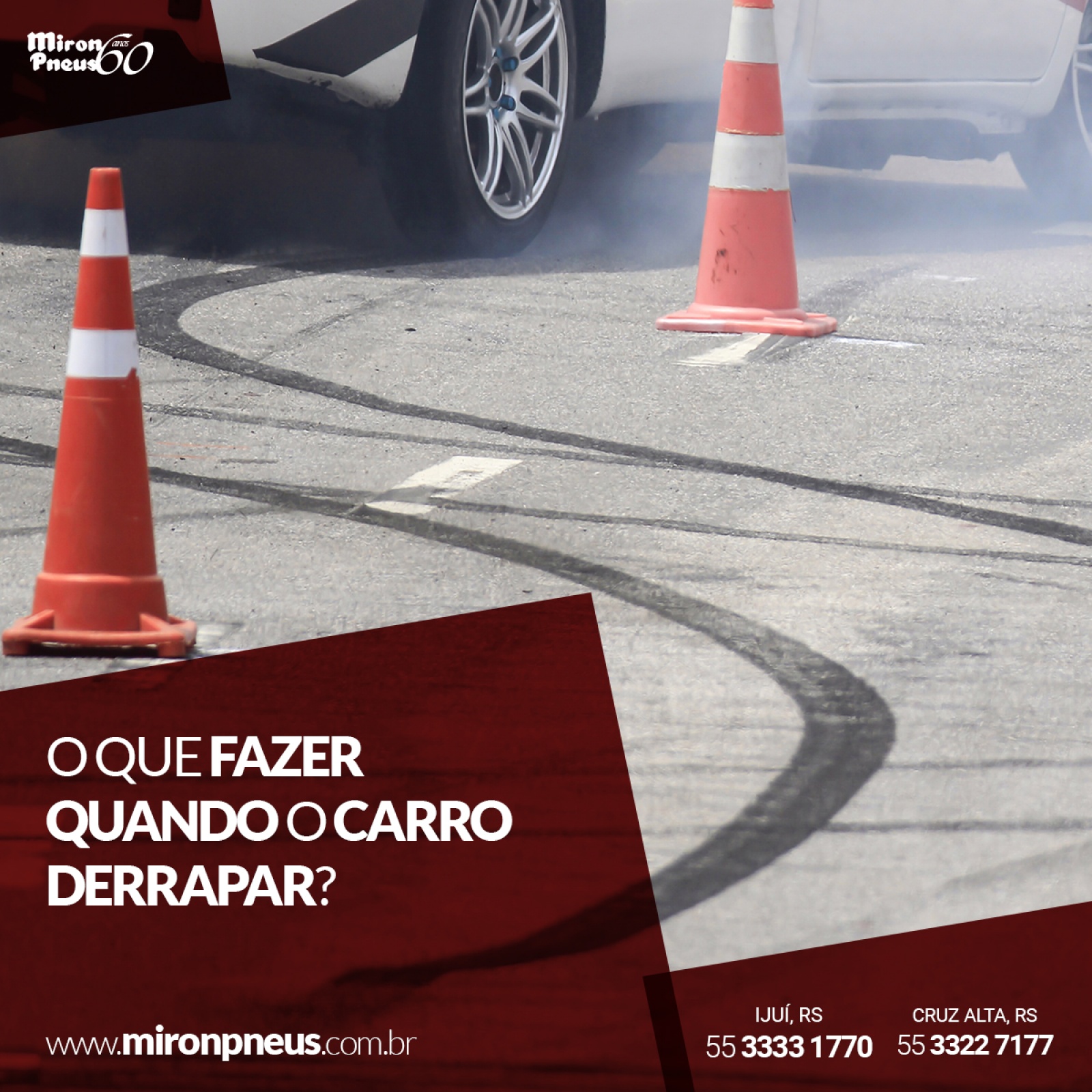 O que fazer quando o carro derrapar?