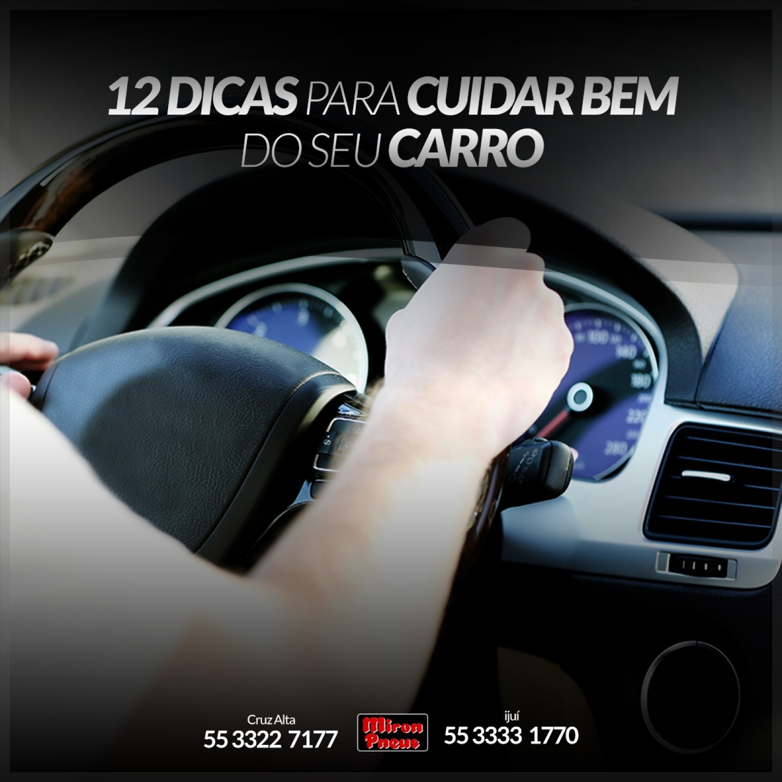 12 dicas para cuidar bem do seu carro