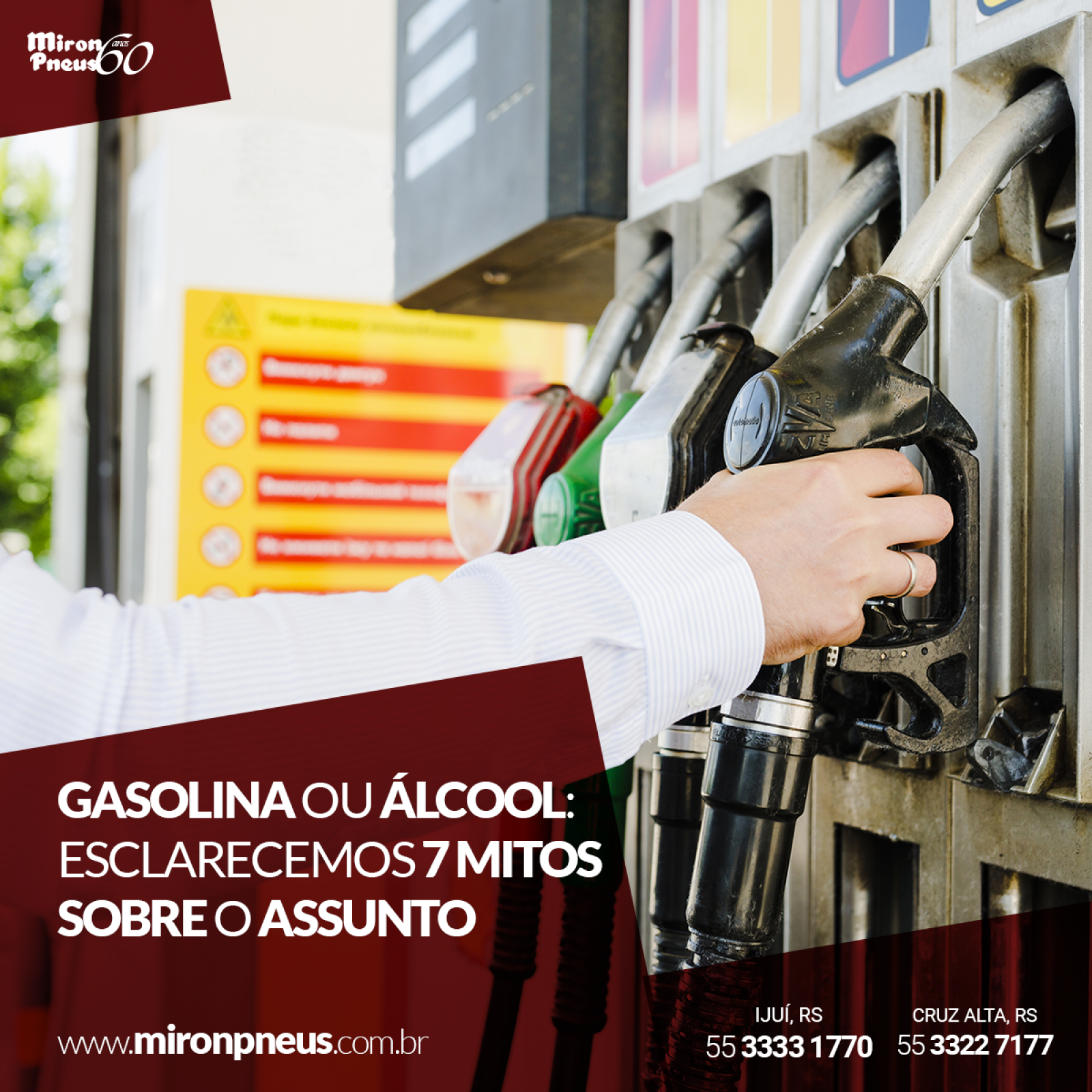 Gasolina ou álcool: esclarecemos 7 mitos sobre o assunto