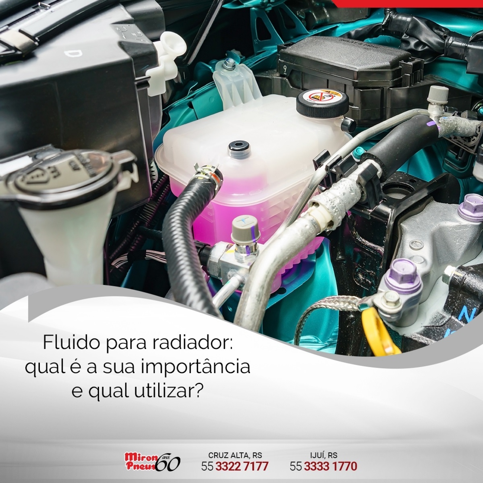 Fluido para radiador: qual é a sua importância e qual utilizar?