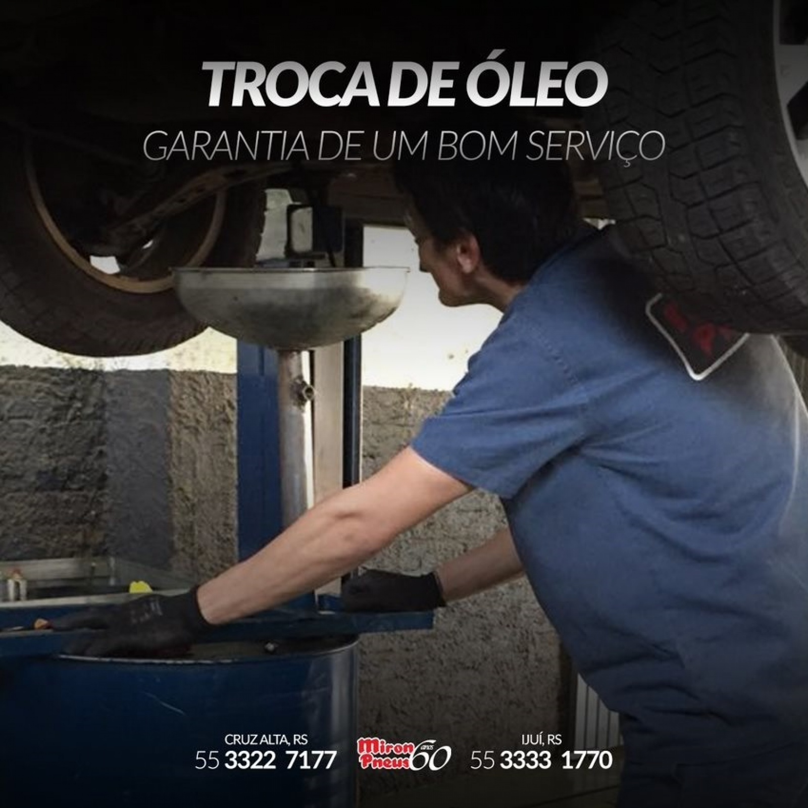 Troca de Óleo do Carro 